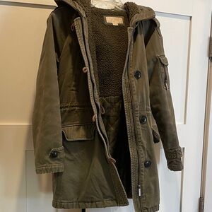 MICHAEL Michael Kors Olive Trench Coat